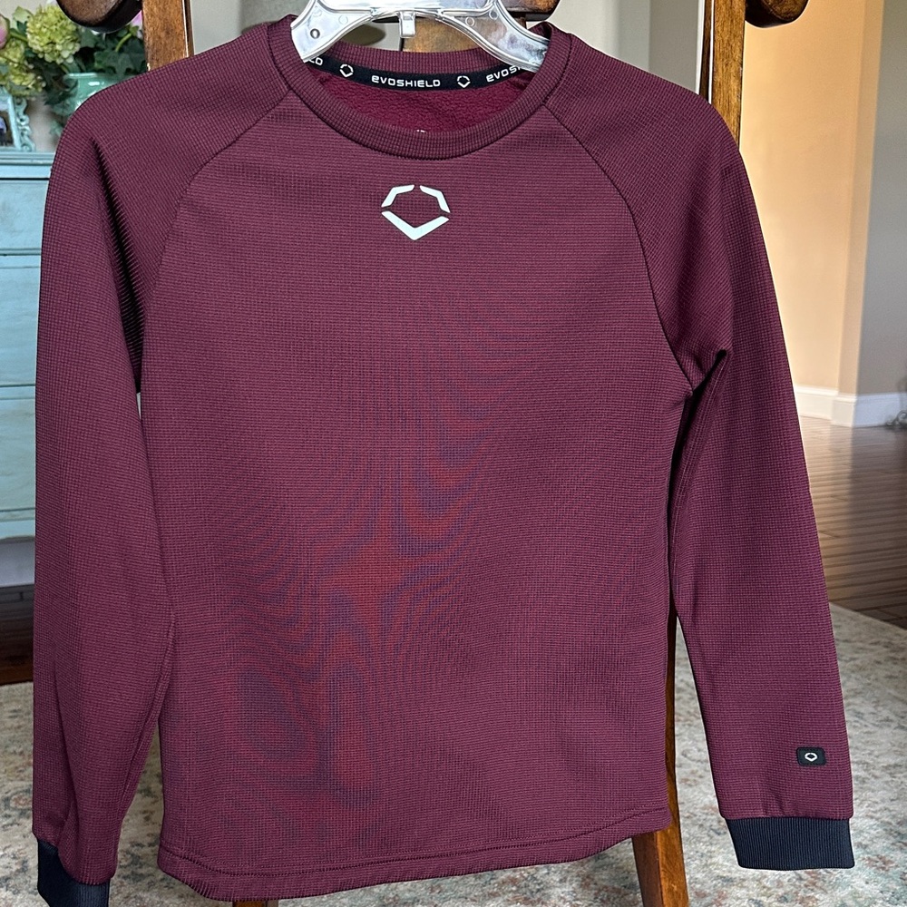Evoshield Burgundy Long Sleeve Shirt